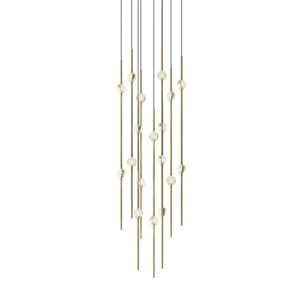 Aries 12" Round LED Pendant (2700K)