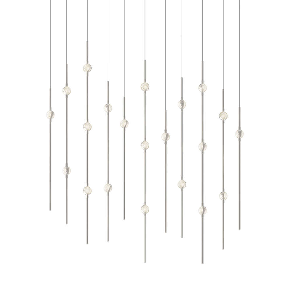 Aries 36" Rectangle LED Pendant w/20' Cords