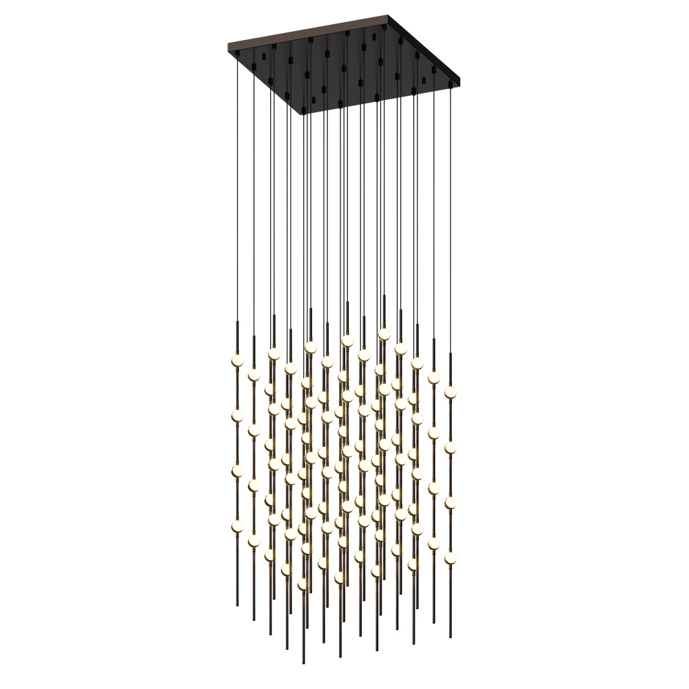 Cosmic Cube 20" LED Pendant