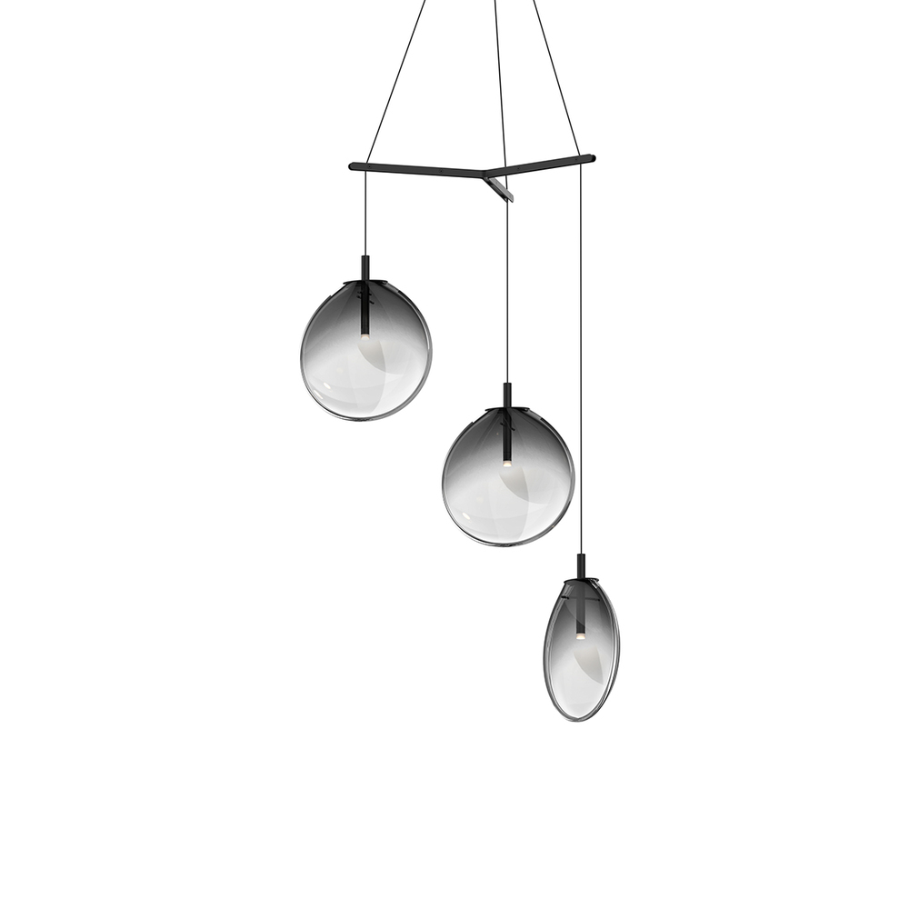 Medium 3-Light Tri-Spreader LED Pendant