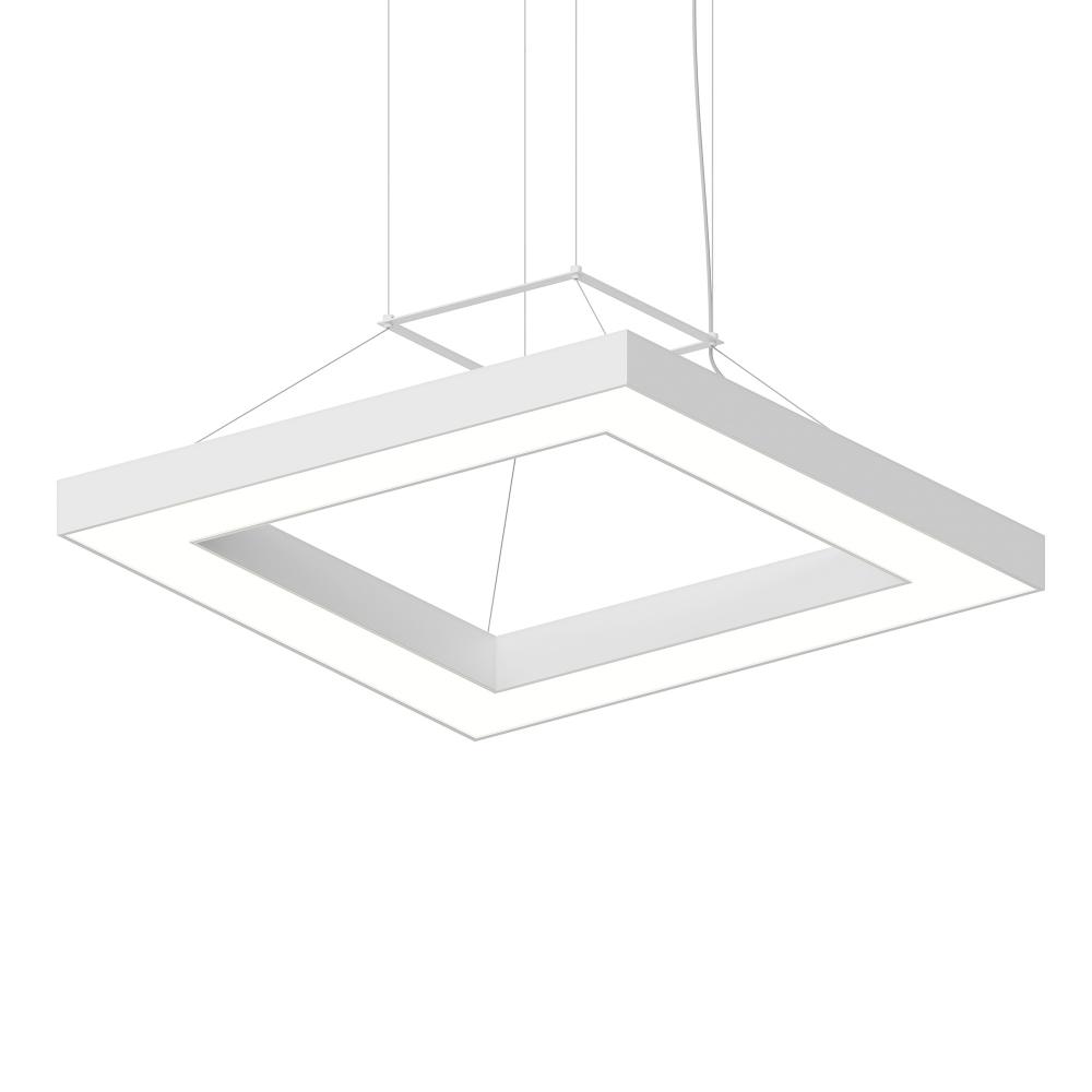 30" Square LED Ring Pendant