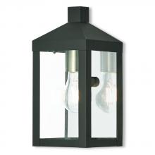 Livex Lighting 20581-04 - 1 Lt BK Outdoor Wall Lantern