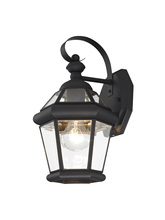 Livex Lighting 2061-04 - 1 Light Black Outdoor Wall Lantern
