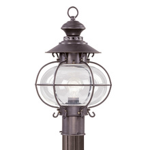 Livex Lighting 2224-07 - 1 Light Bronze Outdoor Post Lantern