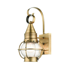 Livex Lighting 26900-01 - 1 Lt Antique Brass  Outdoor Wall Lantern