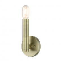 Livex Lighting 51131-01 - 1 Light Antique Brass ADA Sconce