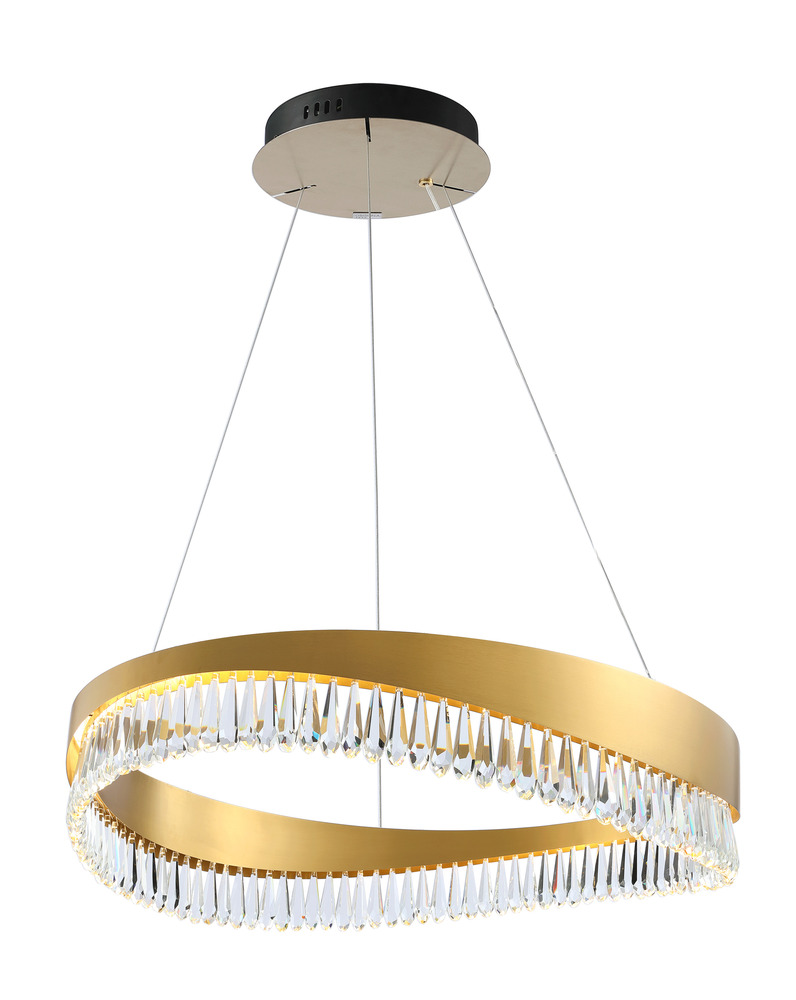 Venosa Small Round Chandelier - Gold