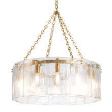 Kanova Lighting KCH4106-12 - SORRENTO CHANDELIER L32" W32" H35" Warm Brass 120 V 12 E26 Standard