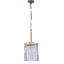 Kanova Lighting KCH5160P-10 - Tundra Pendant L10" W10" H21" Warm Brass 120 V 1 E26 Standard