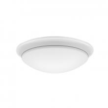 Westgate MFG C3 FMD-13-MCT5-WH - 13in LED DOME FLUSH MOUNT 24W 1800LM 5CCT 27/30/35/40/50K 120V R80 DIM ES, ETL, FCC, WHT