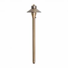 Westgate MFG C3 LA-112-BZ - AREA LIGHT, WITH INTEGRATED LED 3W AC/DC   SOLID BRASS, 3FT LEAD, BRONZE