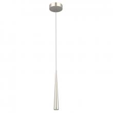 Westgate MFG C3 LCFT-MCTP-BN - CONE-SHAPE PENDANT CYLINDER 16in X 2", 5FT CORD, SELECT 3/6/9W, 30/40/50K, 0-10V OR Triac