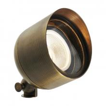 Westgate MFG C3 LD-001-BZ - DIRECTIONAL LIGHT, 12V/50W MAX, SOLID BRASS, PAR36,  ANTIQUE BRONZE, W/ 3FT. CABLE & N/M SPIKE