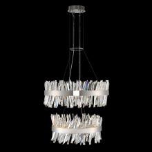 Kalco Allegri 030256-010 - Glacier 2 Tier LED Pendant