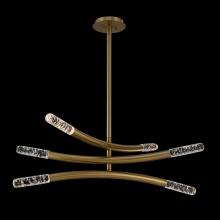 Kalco Allegri 039256-044-FR001 - LAGA 6 LIGHT LED CHANDELIER