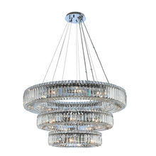 Kalco Allegri 11771-010-FR001 - Quantum Rondelle 21 LT 3Tier Round Pendant
