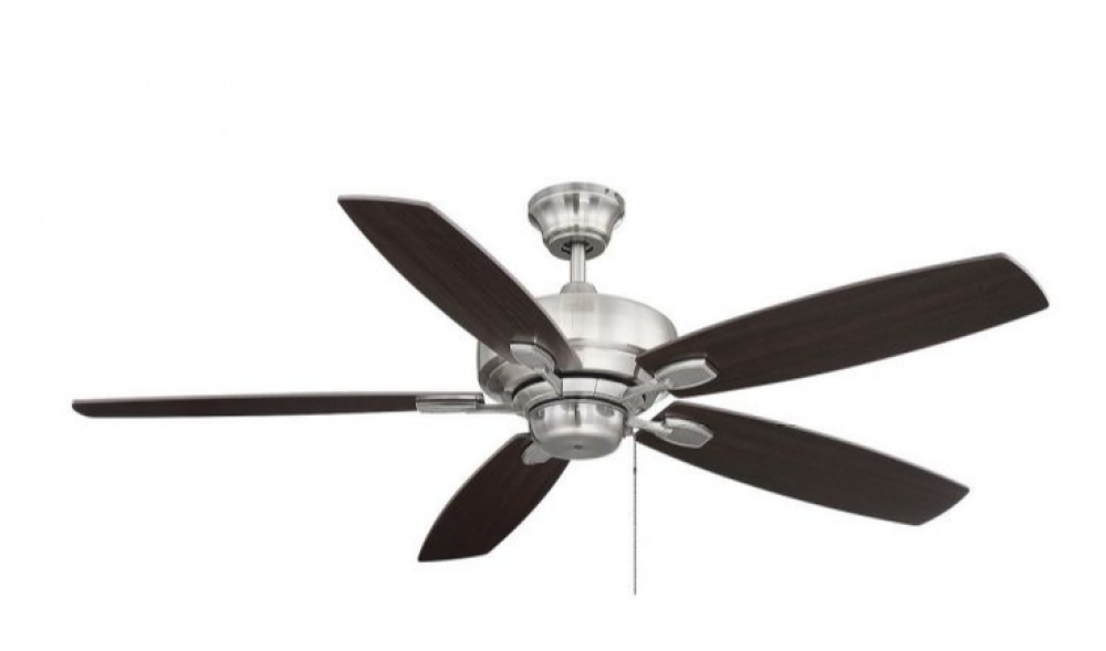 Wind Star 52" Ceiling Fan in Brushed Pewter