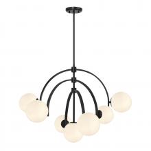 Savoy House 1-3319-7-89 - Marias 7-Light Chandelier in Matte Black