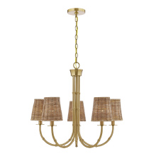 Savoy House 1-3960-5-322 - Ashbury 5-Light Chandelier in Warm Brass