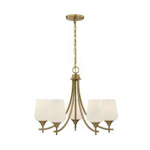 Savoy House 1-6032-5-322 - Octave 5-Light Chandelier in Warm Brass