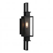 Savoy House 5-825-BK - Ascott 1-Light Outdoor Wall Lantern in Matte Black