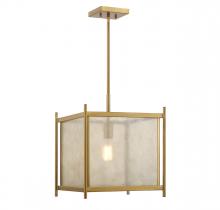 Savoy House 7-3801-1-322 - Jacobs 1-Light Pendant in Warm Brass