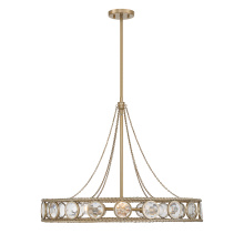 Savoy House 7-9380-6-338 - Cologne 6-Light Pendant in Opulent Gold