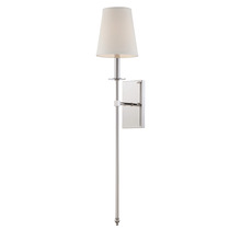 Savoy House 9-7144-1-109 - Monroe 1-Light Wall Sconce in Polished Nickel