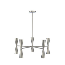 Kalco 310470SN - Milo 10 Light Chandelier