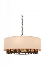 Kalco 504152BZG - Hudson 24 Inch Pendant BZG Finish