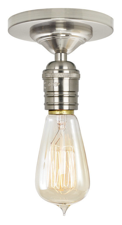 Ceiling Retro Polished Nickel Edison Style Lamp  E26 60W