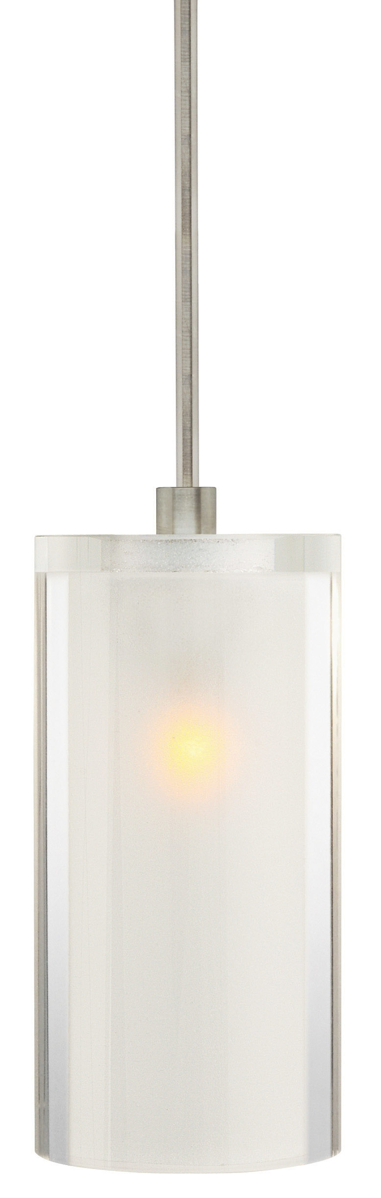Pendant Crystal Cylinder Clear Bronze LED G4 JC 2W 110lm Monopoint