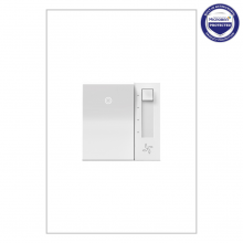 Legrand AAFN4S16AW4 - adorne® Paddle Fan Speed Control Switch, White, with Microban®