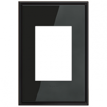 Legrand AWC1G3BLN4 - adorne® Black Nickel One-Gang-Plus Screwless all Plate