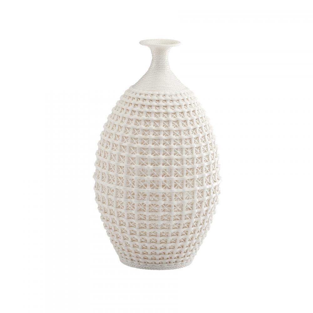 Diana Vase | Matte White | Large