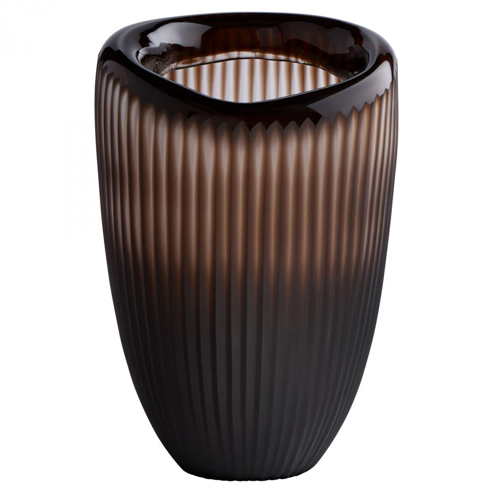 Cacao Vase|Brown-Medium