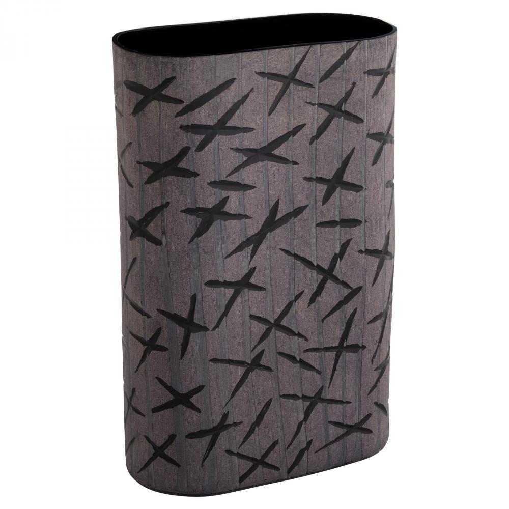 Scribe Vase | Black - Medium
