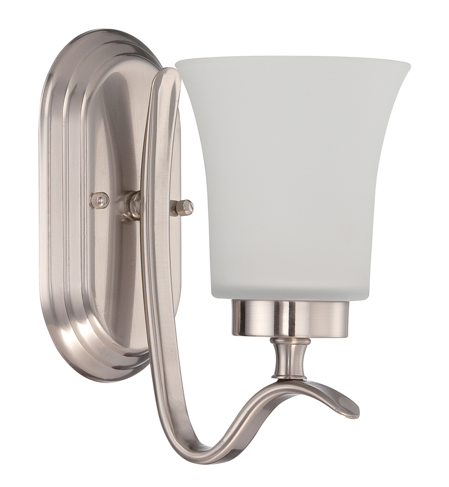 Northlake 1 Light Wall Sconce in Satin Nickel