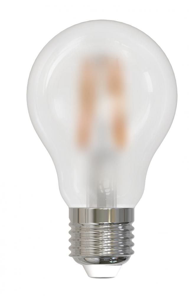 4.25" M.O.L. Frost LED A19, E26, 7.5W, Dimmable, 3000K
