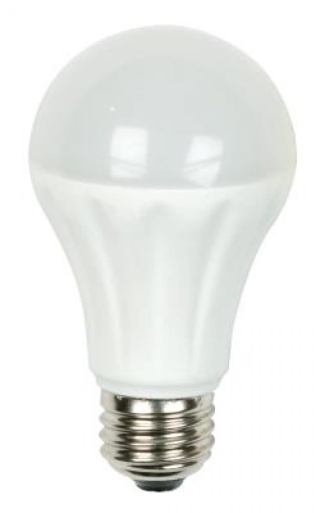 4.33" M.O.L. Frost LED A19, E26, 7W, Dimmable, 2700K