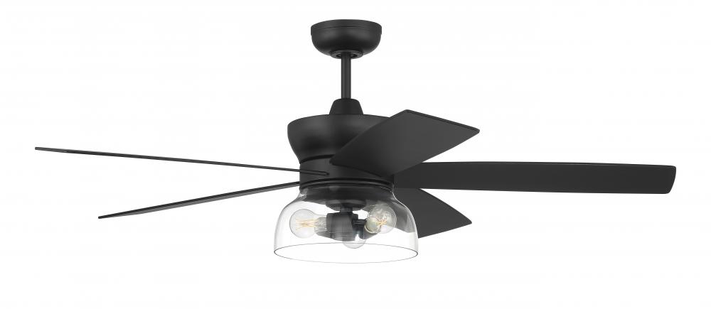 52" Ceiling Fan w/Wi-Fi, DC Motor, Blades, LED Light Kit