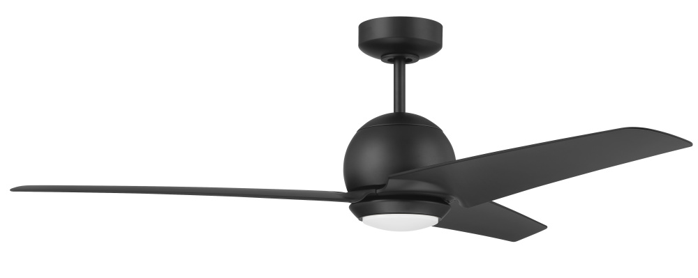 52" Ceiling Fan w/ 3 Blades, Wi-Fi & LED Light Kit, Damp