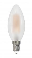 Craftmade 9688 - 3.74" M.O.L. Frost LED C11, E12, 4.5W, Non-Dimmable, 3000K