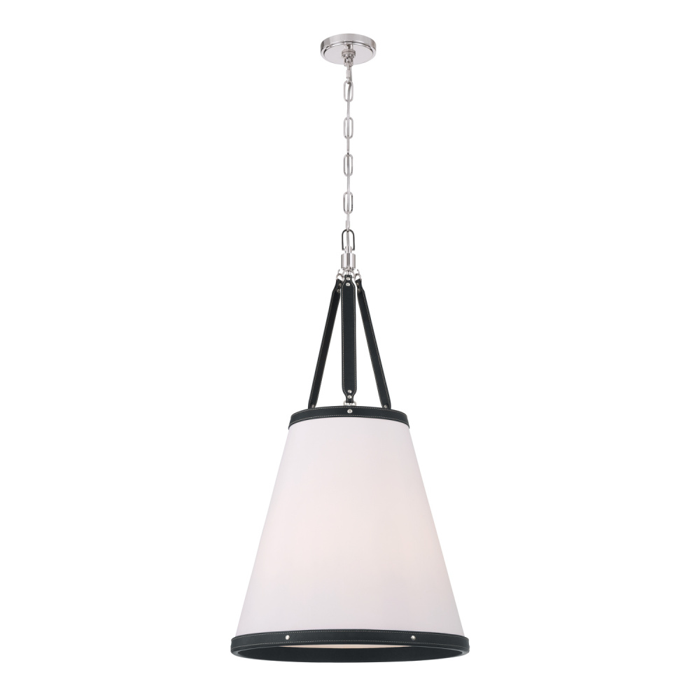 Libby Langdon Callahan 18'' Polished Nickel Pendant