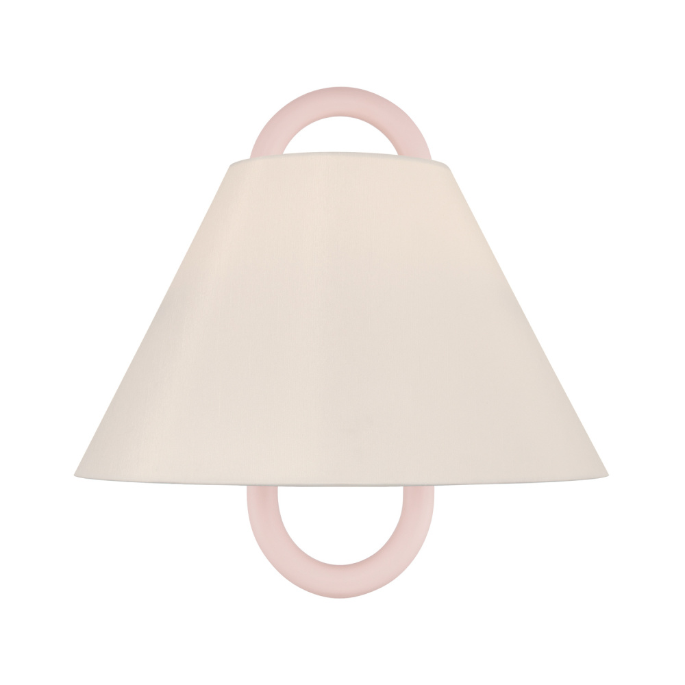 Jojo 11.75'' Vibrant Gold + Blush Sconce
