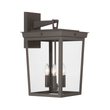 Crystorama BEL-A8063-TZ - Belmont 12'' Twilight Bronze Outdoor Sconce