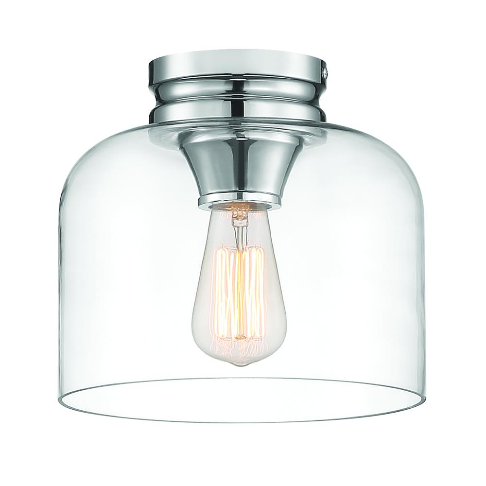 Ezra 9" 1-Light Flush Mount