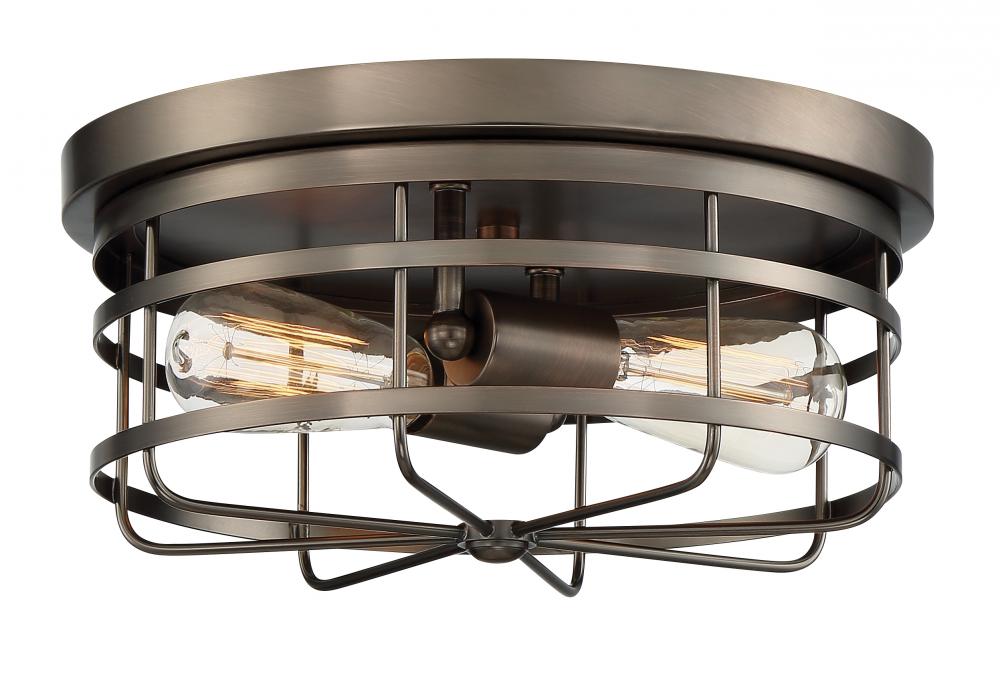 Anson 13" 2-Light Flush Mount