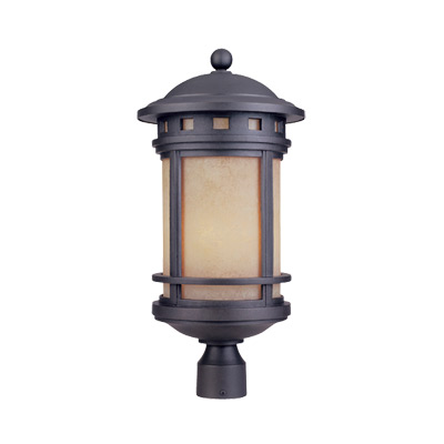 Sedona 23" 3-Light Outdoor Post Lantern