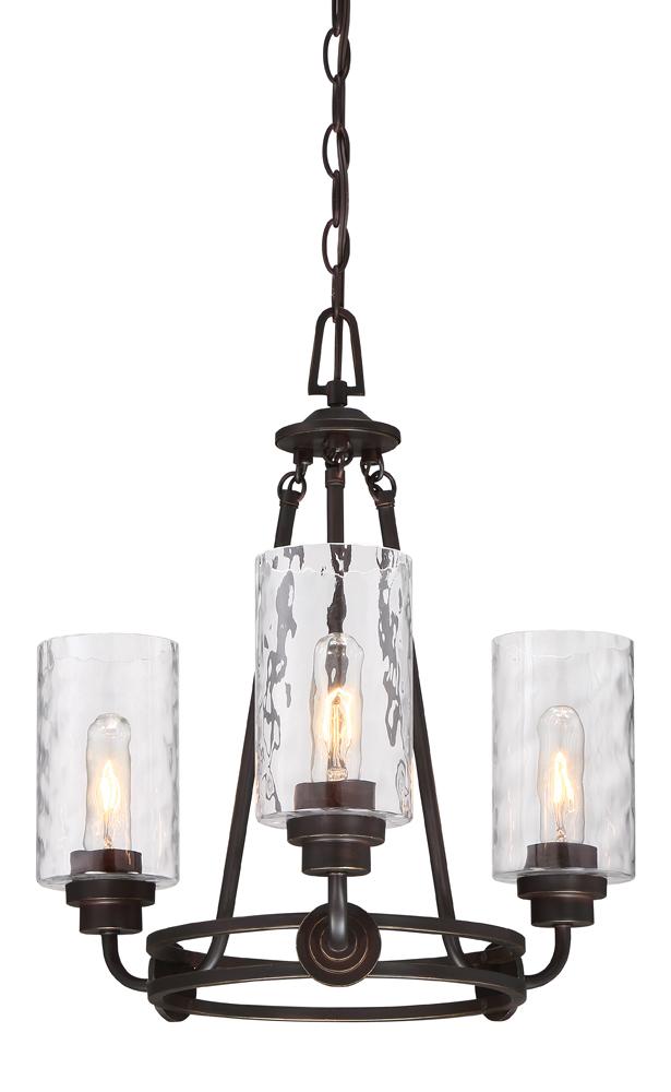 Gramercy Park 18" 3-Light Chandelier